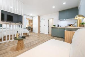 Dapur atau dapur kecil di Le Atelier by Lisbon with Sintra