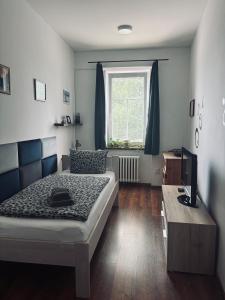 Postel nebo postele na pokoji v ubytování Ubytování Stará