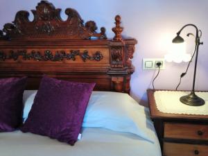 Postel nebo postele na pokoji v ubytování Casa del tablao