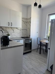 Η κουζίνα ή μικρή κουζίνα στο Apartament Zdrój Cieplice