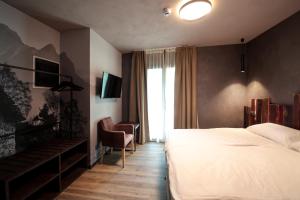 TV a/nebo společenská místnost v ubytování Crimea Wine Hotel