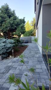 Taman di luar Apartmán Hevlín