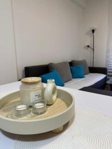 Postel nebo postele na pokoji v ubytování Apartman Filip2