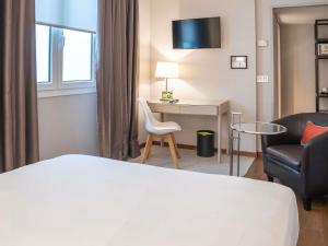 Posteľ alebo postele v izbe v ubytovaní Mercure Monte Igueldo