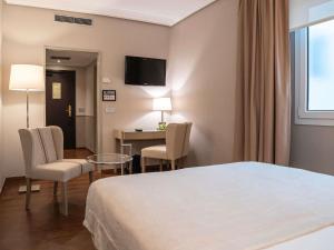 Posteľ alebo postele v izbe v ubytovaní Mercure Monte Igueldo
