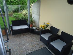 Posezení v ubytování Agritur Deromedi