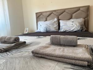 Postel nebo postele na pokoji v ubytování Apartman Filip2