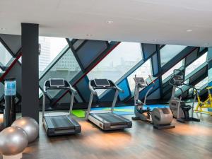 Fitness centrum a/nebo fitness zařízení v ubytování SO/ Vienna