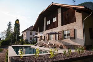Bassein majutusasutuses Linslhof Apt Quarz või selle lähedal