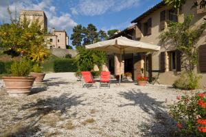 Vonkajšia záhrada v ubytovaní Agriturismo La Montecchia