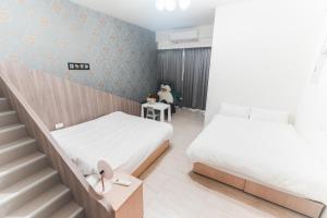 Postel nebo postele na pokoji v ubytování Me Time Villa