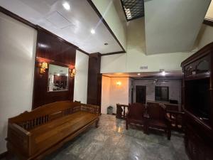 O zonă de relaxare la Cozy Townhouse near PSU, Hat Yai บ้านทั้งหลัง
