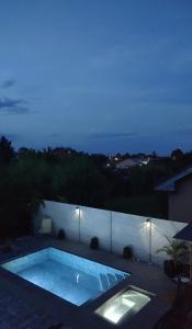 Kolam renang di atau dekat dengan Apartmán Hevlín