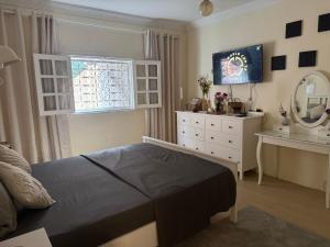Postel nebo postele na pokoji v ubytování Villa luxueuse à Skhirat Rabat