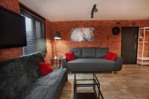 Posezení v ubytování Apartament Zdrojowy