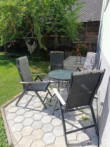 Zahrada ubytování Apartma Vidmar
