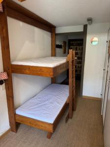 Postel nebo postele na pokoji v ubytování Le chalet des pistes