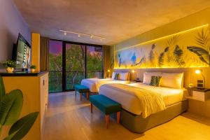 Deluxe Apartments in Palermo - by BueRentals客房内的一张或多张床位