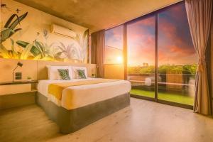 Deluxe Apartments in Palermo - by BueRentals客房内的一张或多张床位