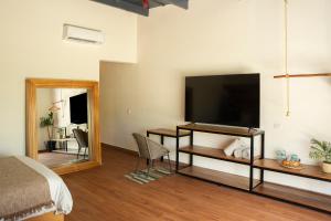 TV o dispositivi per l'intrattenimento presso Mayan Monkey Cancun - Social Hotel
