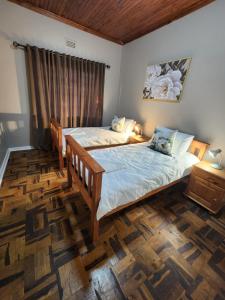 Postel nebo postele na pokoji v ubytování Ode to Tranquility House - Pax 6
