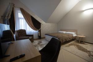 Postel nebo postele na pokoji v ubytování Premiera cottage
