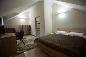 Postel nebo postele na pokoji v ubytování Premiera cottage