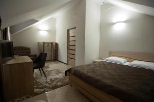 Postel nebo postele na pokoji v ubytování Premiera cottage