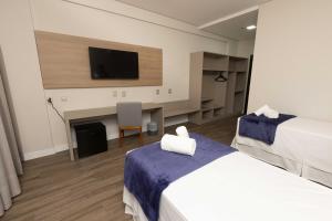 Rota 44 Hotel客房内的一张或多张床位