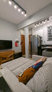 Et tv og/eller underholdning på Studio na Praia de Botafogo