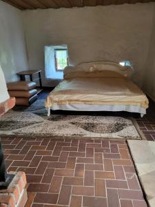 Postel nebo postele na pokoji v ubytování Torseke