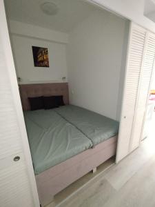 Ένα ή περισσότερα κρεβάτια σε δωμάτιο στο Apartmán Hurbanova