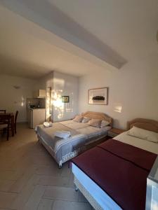 Ένα ή περισσότερα κρεβάτια σε δωμάτιο στο Apartments Aleksandar