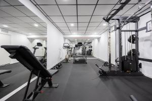 Gimnàs o zona de fitness de House with pool and panoramic view of Bilbao