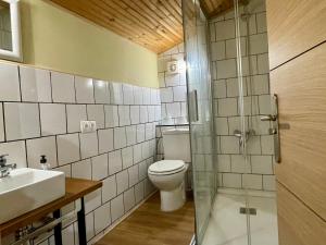 Koupelna v ubytování Casa Rural Jim Morrison