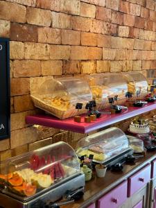 Comida in lodge ou em algum lugar perto