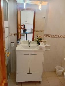 Η κουζίνα ή μικρή κουζίνα στο Modern Estudio Eldorado Playa de Las Americas