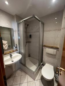 Koupelna v ubytování Aparthotel Zur Linde - by Willms & Schömer eG
