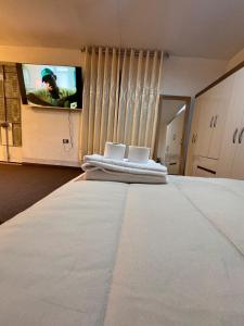 Ένα ή περισσότερα κρεβάτια σε δωμάτιο στο Loft Emadi Ayacucho