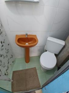 Koupelna v ubytování Vip Hortência