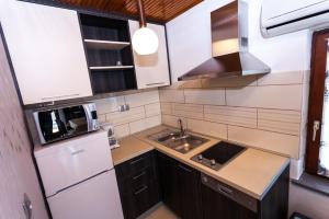 Η κουζίνα ή μικρή κουζίνα στο Apartments and rooms with parking space Pakostane, Biograd - 24768