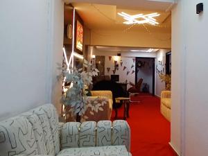 Χώρος καθιστικού στο Giza City Hotel-الجيزة سيتى اوتيل