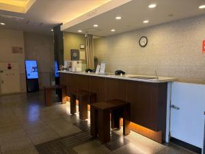 Vstupní hala nebo recepce v ubytování Hotel Route-Inn Honjo Ekiminami