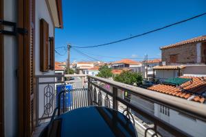 Balkón nebo terasa v ubytování Mythos Suites-Aphrodite apartment