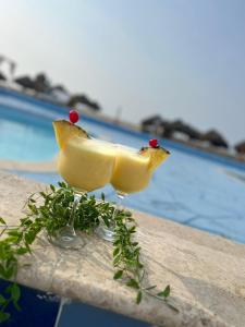 Bazén v ubytování Hotel Arena Beach Cartagena nebo v jeho okolí