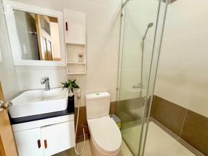 Koupelna v ubytování Nova Hotel Vũng Tàu