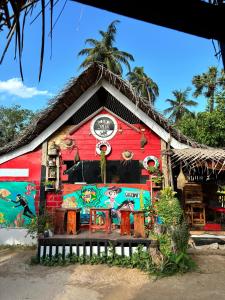 Hoone, kus hostel asub