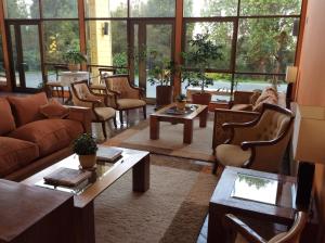 Posezení v ubytování Hotel Patagonia Insular