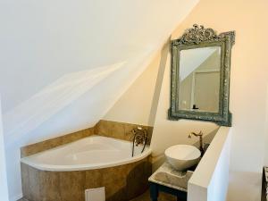 Koupelna v ubytování Maison 3 chambres 8 pers proche Zoo de Beauval