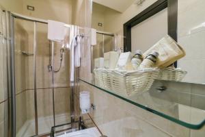 Koupelna v ubytování Hotel Bella Firenze